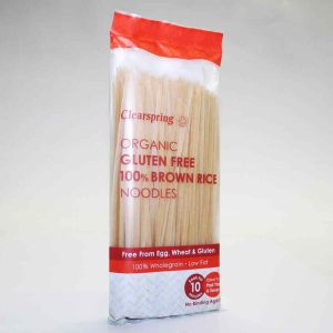 Clearspring gluten free Brown Rice Noodles 200g