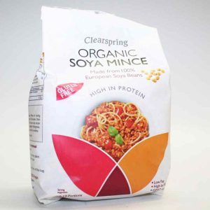 Clearspring Organic Soy Mince 300g Bag