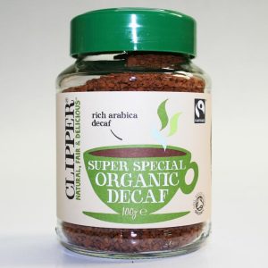 Clipper Decaff. Instant Coffee 100g Fair Trade