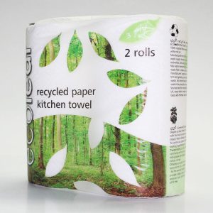 Ecoleaf Kitchen Towel 2 Roll Pack