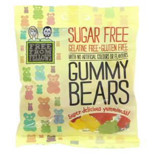 Free From Fellows Gummy Bears Vegan/Gluten/sugar free 100g