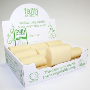 Faith in Nature Hemp & Lemongrass Soap 100g