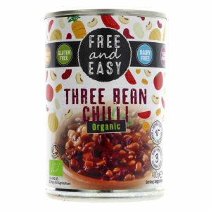 Free & Easy Three Bean Chilli 400g