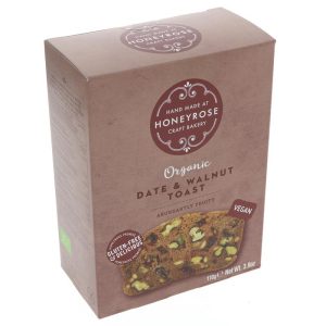 Honey Rose- Date & walnut Toasts 110g