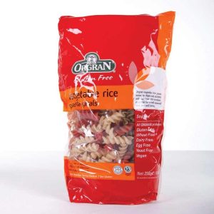 Orgran Vegetable And Rice Pasta 250g gluten free non organic