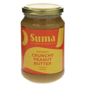 Suma Crunchy Peanut Butter No Salt 340g