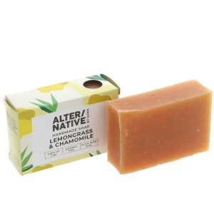Alter/native by Suma Lemongrass & Chamomile boxed soap 95g
