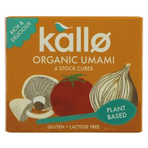 Kallo Umami Stock cubes vegan gluten freex 6