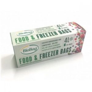 Bio compostable freezer bags 4L (25's)
