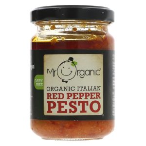 Mr Organic red Pepper Pesto vegan/glut free 130g