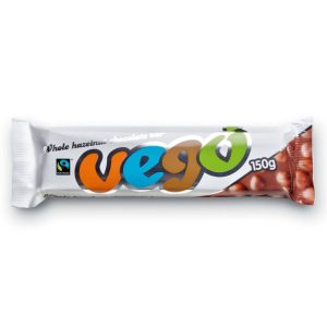 Vego Whole Hazelnut Chocolate Bar 150g