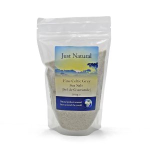 Fine Celtic Grey Sea Salt (Sel de Guerande) Unrefined 500g